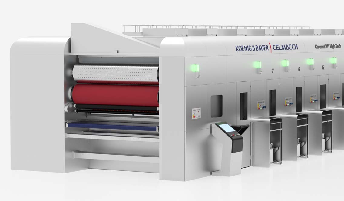 Koenig & Bauer ChromaCUT High Tech – Farage Printing Industries